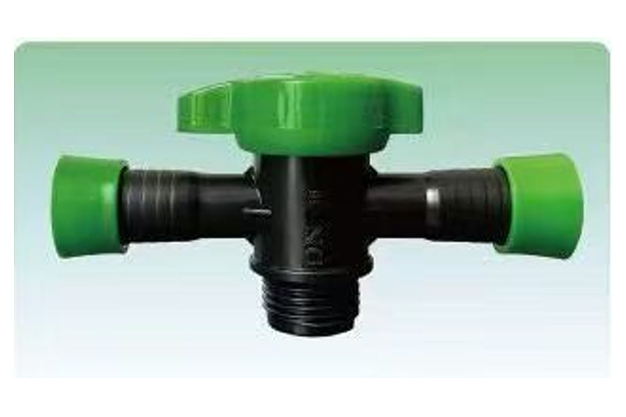 Male-thread Three-way Valve