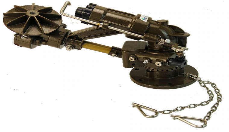 FL40 irrigation sprinkler gun full view