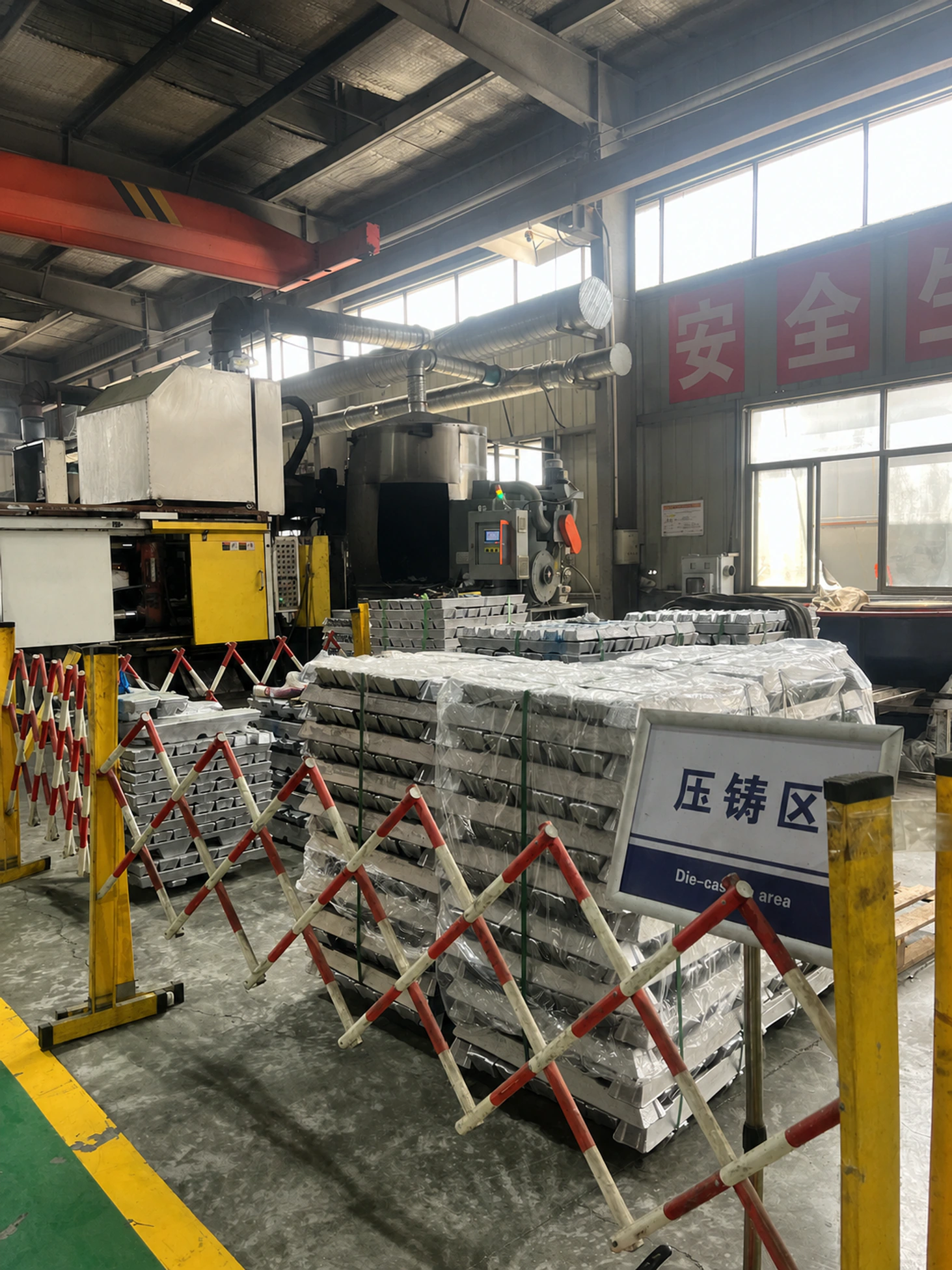High-Pressure Die Casting at the FUMAO sprinkler manufacturing workshop