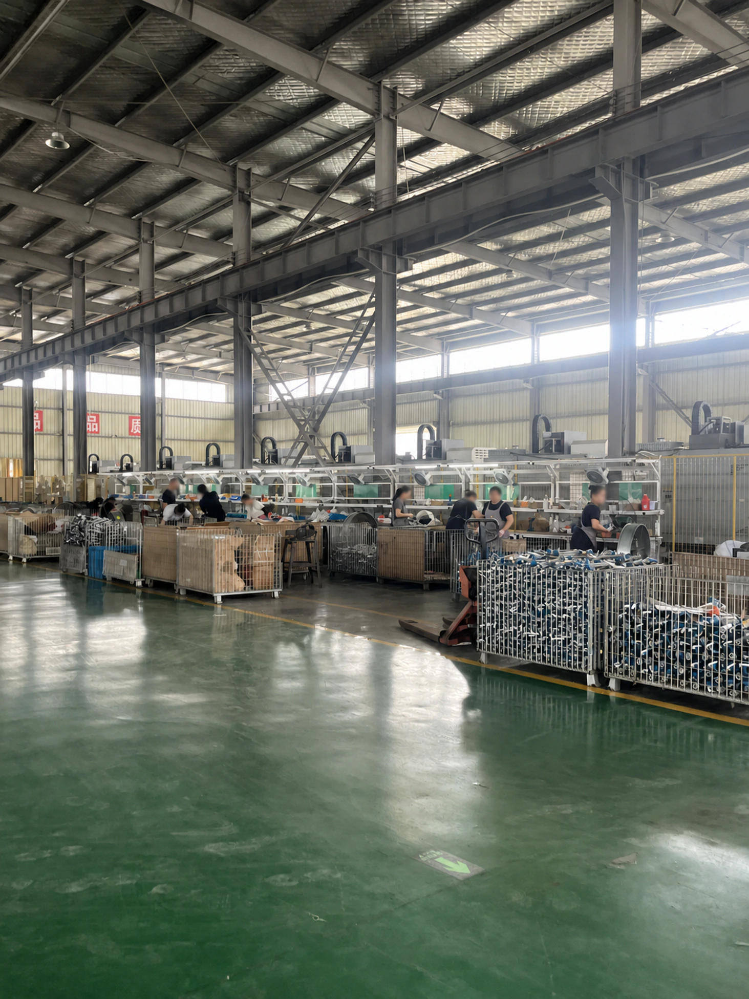 Assembly & Adjustment at the FUMAO sprinkler manufacturing workshop