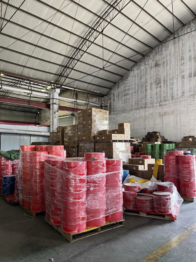 PVC knife-coated layflat hose product display