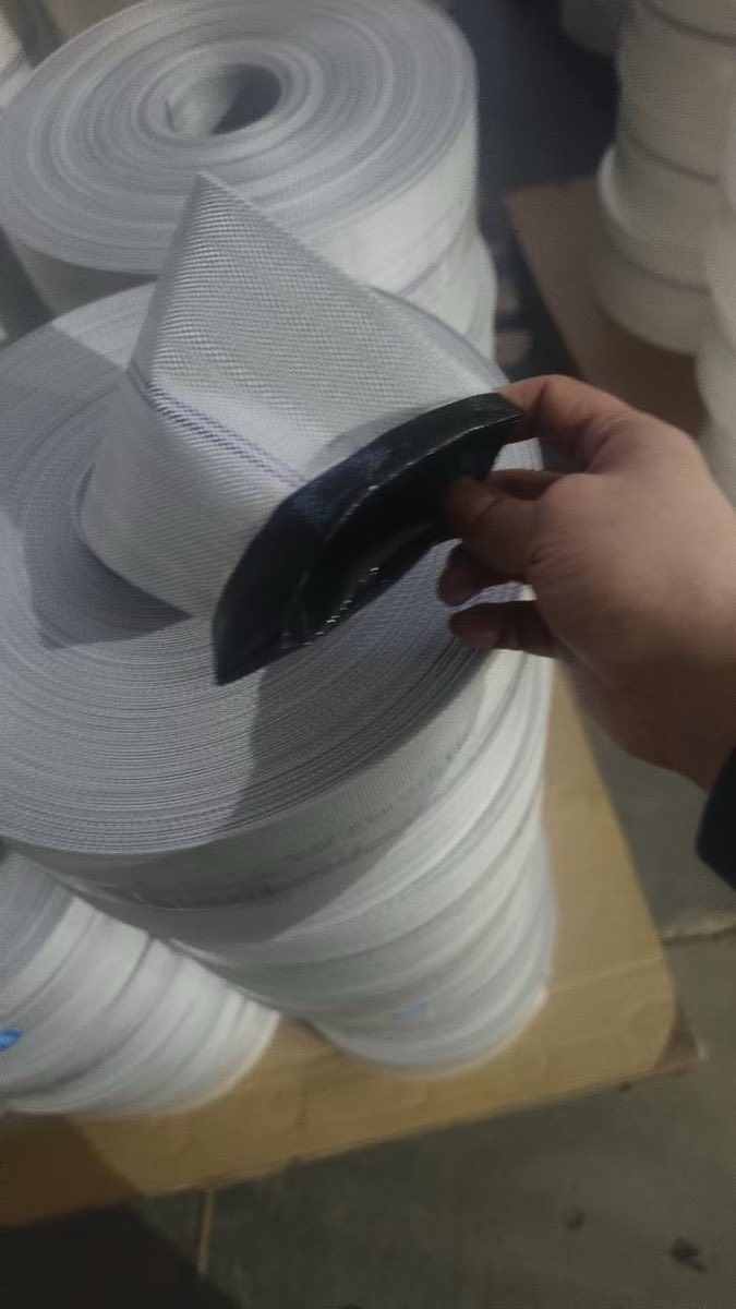 White woven layflat hose product display 4